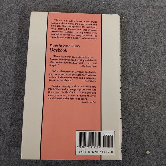TURN: The Journal of an Artist - ANNE TRUITT - Viking, 1986 - FIRST PRINTING - Picture 3 of 5